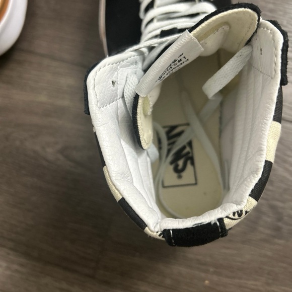 Vans sk8 hi stacked Checkerboard High-Top Sneakers - Picture 7 of 8